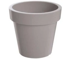 Prosperplast Dekoratyvinis gėlių vazonas Lofly Ø15.8cm H14.4cm plastik./pilkrudis