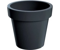 Prosperplast Dekoratyvinis gėlių vazonas Lofly D19.cm/H18.1cm pilkas