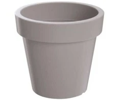 Prosperplast Dekoratyvinis gėlių vazonas Lofly Ø19.6cm H18.1cm plastik./pilkrudis