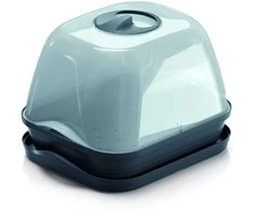 Prosperplast Kambarinis šiltnamis 25.7x19.6x18.5cm plast./antracito sp.