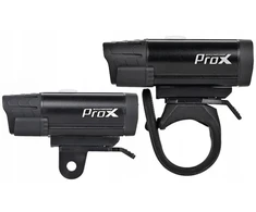 PROX HYDRA VEGA dviračio šviesų komplektas, 400 lm, CREE LED, USB įkrovimas, IPX4 atsparumas vandeniui