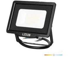 20W LED prožektorius MH, juodas, 4000K