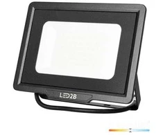 Bikuvalt 50W LED prožektorius MH, juodas, 4000K