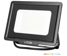 Bikuva.lt 100W LED prožektorius MH, juodas, 4000K