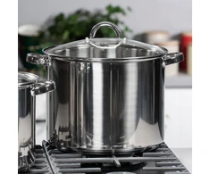 Prymus GASTRONOMINIS GASTRONOMINIS PUODAS iš nerūdijančio plieno, 12L 28cm, DIDELIS INDUKCIJA
