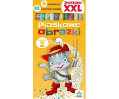 Pryzmat Smėlio paveikslai 2 XXL smėlio paveikslų rinkinys 8 paveikslai 10 spalvų