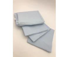 Prześcieradła dziecięce 53x132 cm Ti-TIN 100% medvilnė mėlyna komplektas