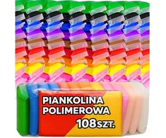 Przydasie.pl KONDINĖS MOLIS, PUTOLAS, POLIMERINIS MOLIS, 36 SPALVOS, 108 vnt. DIDELIS