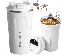 Przydasiepl TERMINIS PUODULIS KAVAI IR ARBATAI THERMOS 500ml EKRANAS LCD EKRANAS SMART