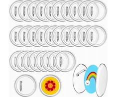 PRZYPINKI 30 SZTUK 58 MM DO SAMODZIELNEGO WYKONANIA PINS FOTO UBRANIA