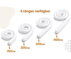 Przytul XXL WĄŻ DO ŁÓŻKA PODUSZKA DO KARMIENIA BAWEŁNA TĘCZA 200 CM