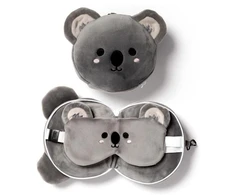 Puckator Kelioninė pagalvė "koala" su akių kauke