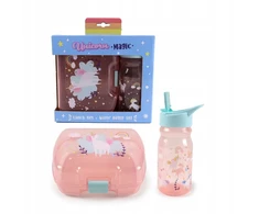 Puckator Rinkinys: Vienaragio buteliukas ir maisto dėžutė, 350ml