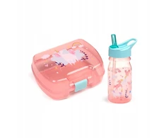 Puckator Rinkinys: Vienaragio buteliukas ir maisto dėžutė, 350ml