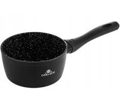 PŪDŽIO PUODAS GERLACH GRANITEX 1,5L + VIRĖJO PEILIS DARŽOVŲ LUPIJIMO PEILIS