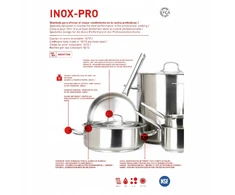 Pujadas Vollrath Inox Pro profesionalus puodas 3.0