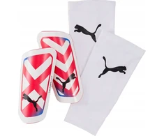 Puma Futbolo Apsaugos Ultra Light Sleeve Baltas Raudona 030873 05