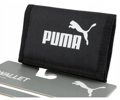 PUMA JAUNIMO PINIGINĖ MONETA Kišeninės monetos KORTELĖS Talpi STIPRI juoda