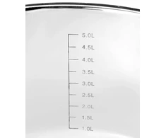 Puodai su dangčiu Primo 5,8l Galicja, nerūdijančio plieno