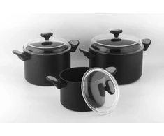 PUODAS 24X17CM SU NOIS Sidabrinis DANGIU 7,4L SU GREBLON C 3+ DANGA