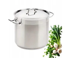 Puodas 28x24 su dangčiu NOIS 15L Profi Line nerūdijantis plienas