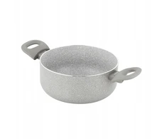 Puodas aluminiowy Florina Isla 20 cm 2,4L smėlio spalva nieprzywierający indukcija