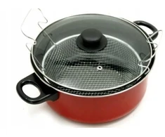 PUODAS BRUKTUVĖMS MAkaronų GRUPINtuvė 24cm + sietelis