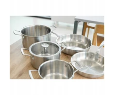 PUODAS + DANGAS NERŪDŽIASIS PLIENAS REMOSKA PROXIMA 24 CM 5 L