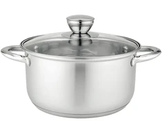 Puodas Florina Matteo 16cm 1,9L plienas nerūdijančio plieno indukcinės dujos blizgus