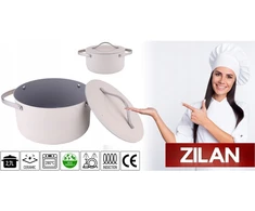 PUODAS INDUKCINĖ NEPRIKLAVIMAS ORKAITĖ ZILAN rusvai gelsvas Chef 20cm, 2,7L