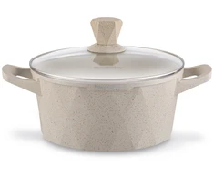PUODAS Indukcinis marmurinis DUJINIS NEPRIKLAVIMAS Konighoffer Corte 4,2L 24cm