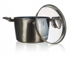 Puodas makaronams, bulvėms, vakarienei virti, METALINĖ PLATINA, 24cm, 6,2L