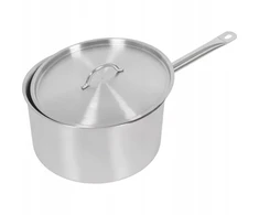 Puodas su dangčiu, indukcinis 9,8 l, nerūdijantis plienas, 28 cm Mega-M