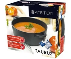 Dajar Puodas su dangčiu Taurus Ambition Ø16cm/1.25L visiems paviršiams