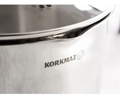 Puodas su dangteliu 1,6L 16 cm x 8 cm - Korkmaz Steama A1990