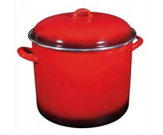 Puodas su dangteliu, BK Holland Indigo Pot, raudonas, 8,7 l (DEFEKTAS)