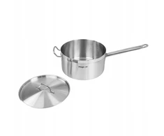 Puodas su dangteliu, indukcinis 8L, nerūdijantis plienas, 26cm Mega-M PRO