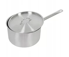 Puodas su dangteliu, indukcinis 8L, nerūdijantis plienas, 26 cm Mega-M