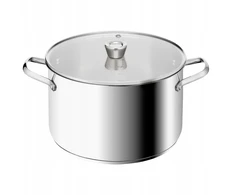 Puodas su dangteliu TEFAL Emotion+ E3366455 28cm 9,6L indukcinis maitinimas