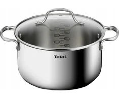 Puodas su dangteliu TEFAL Infinite 24cm 5,4L INDUKCIJA nerūdijantis plienas H8164675
