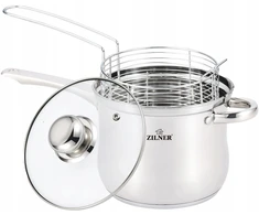 PUODAS SU KOŠTU MĖSAI KEPTI FRIES FRIES ZILNER SAFETY 3.6L 18cm