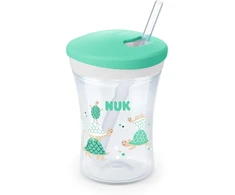 Puodelį su Šiaudeliu Nuk Vėžlys Be BPA (Naudoti B)