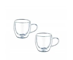 Puodeliai AMBITION MIA 100 ml 2 vnt su dvigubomis sienelėmis