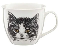 Bikuva.lt Puodelis AMBITION WILD 40001 Katė 550 ml