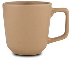 Puodelis Nava Soho 350ml matinis/smėlio sp.
