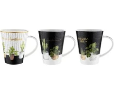 Puodelis Plants Juodas Florina 370ml