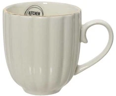 Home4you Puodelis SHELL H9,9cm, porcelianinis