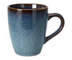 None Puodelis STONEWARE GLAZE, mėlynos sp., 350 ml