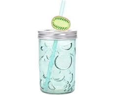 Puodelis su dangteliu ir šiaudeliu 500ml