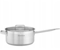 Puodo 8L nerūdijančio plieno 28 cm INDUKCINIŲ DUJŲ dangtis TECHNICA